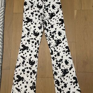 Motel Rocks Black and White Patterned Pants